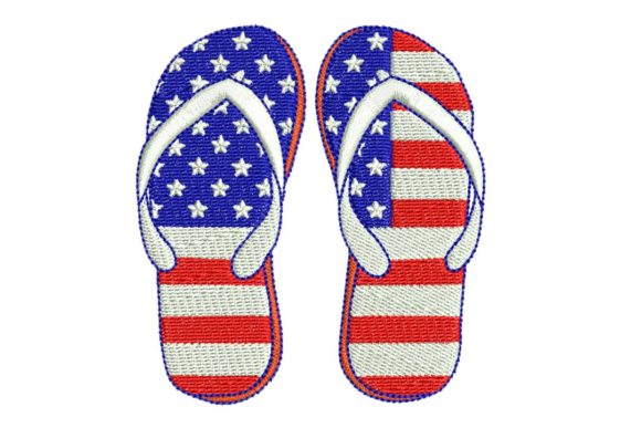 4th July Flip-Flops