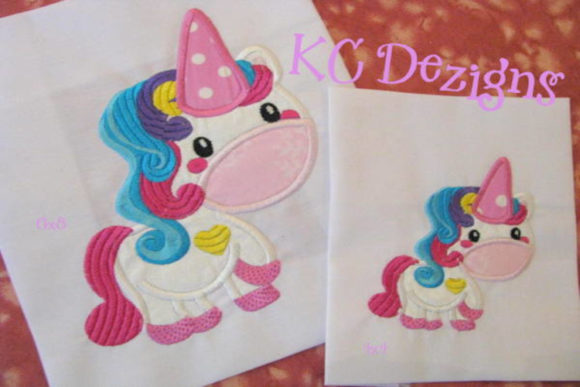 Cute Unicorn Applique