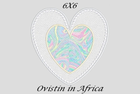 Lovely Applique Heart Coaster