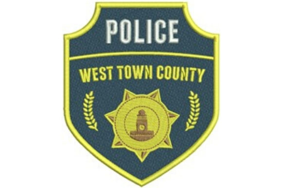 Police County Badge