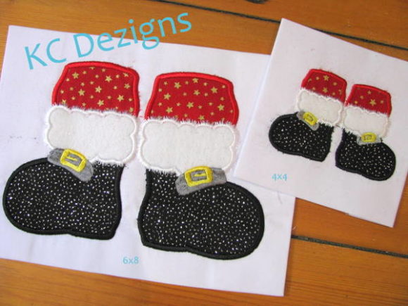 Santa Feet: A Festive, Flexible Holiday Embroidery Design