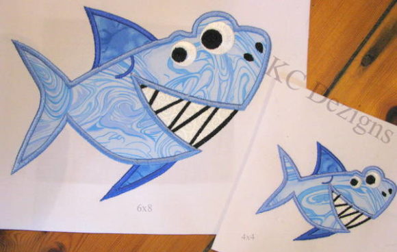 Smiley Shark: A Playful Brand Asset for Small Business Merch